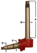 71785C2 196334C2 Stub Axle HD CIH